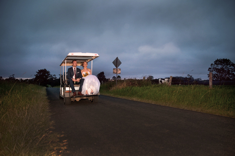 weddings at Maleny retreat  buggy ride, photoshoot, joy, Mears Lane , Booroobin